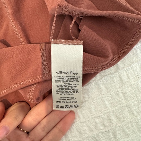 Coral(ish) Wilfred short divinity romper | XXS - Picture 2 of 3